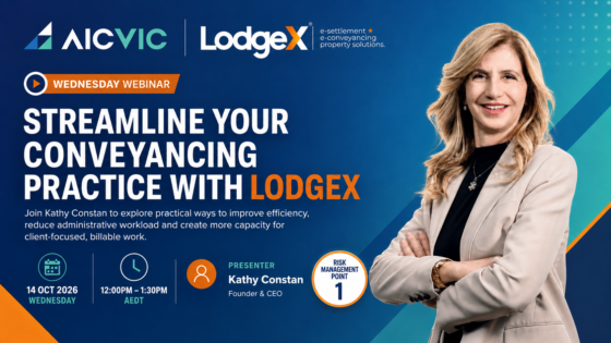 Streamline Your Conveyancing Practice with LodgeX | Wednesday Webinar
