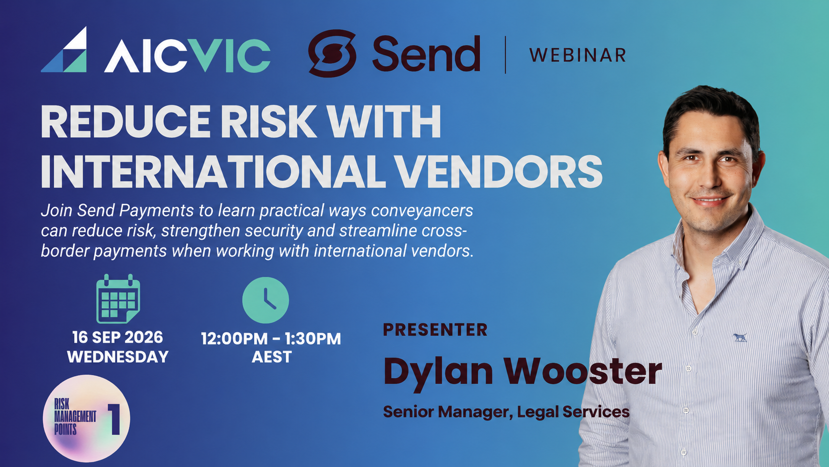 Reduce Risk with International Vendors with Send Payments