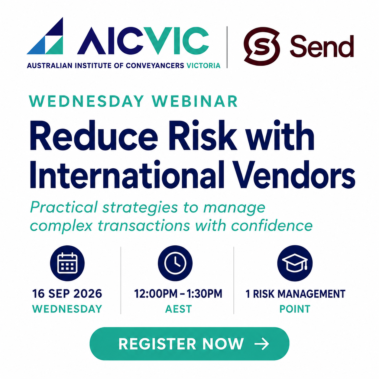 Reduce Risk with International Vendors with Send Payments | Wednesday Webinar